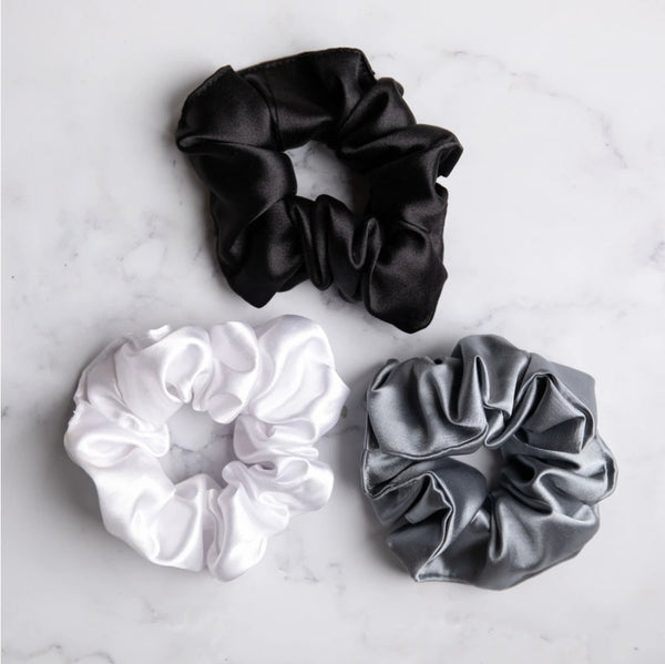 Silky Scrunchies - Pack of 3